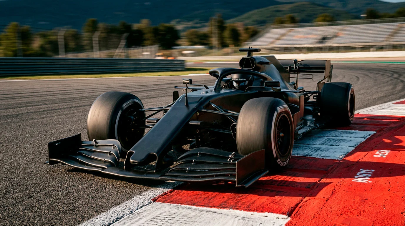 Пилот завършва квалификационна обиколка в Q3 за пол позишън на F1 Гран при