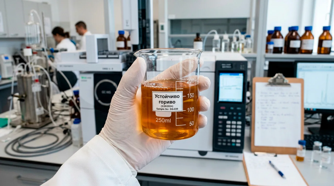 Лабораторно тестване на advanced sustainable fuels за Формула 1 през 2026