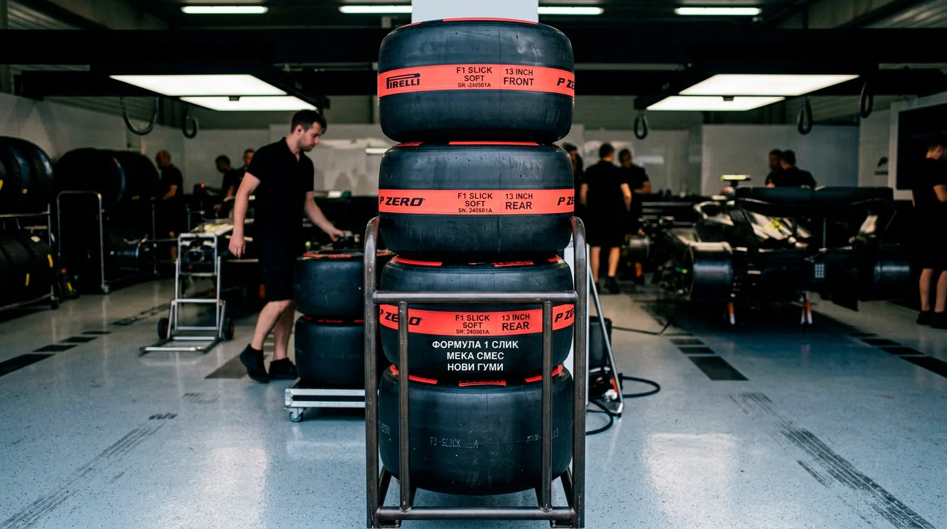 Свежи меки гуми Pirelli готови за смяна — основа за стратегията undercut